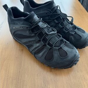 Merrell Men's Black Chameleon 8 Stretch Tactical Work Shoe Size 12